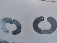 Vindem coliere din aluminiu pentru chinchila (șinșila,chinchila,шиншила) — foto 1