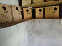Taxta quş yuvaları (dovğa/taxta qutular) - Material: sıx — الصورة 1