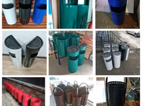 Urne și tomberoane din metal pentru deșeuri/металлические урны и контейнеры для мусора. — عکس 4