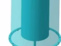 Циклоны ЦОЛ, батарейная установка 4-БЦШ — عکس 1