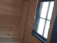 İsti pol ilə it evi - Material: möhkəm taxta konstruksiya, ikiqat — Foto 5