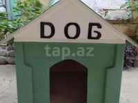 Taxta it evi - Material: möhkəm ağac konstruksiya, cüt yamaclı dam — zdjęcie 2