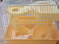 Cırtdan hamsterlər və tam avadanlıqlı qəfəs dəsti 2 qəfəs böyük və — fotografija 3