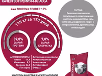 Бмвд Для Свиней 30-65 Кг Ava Zdorova Гровер 15%, 25 Кг — сүрөт 3