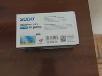Օդամղիչ ֆիլտր ակվարիումի Sebo (компрессор аквариума) երկու ելքանի որակով լրիվ նոր նաև առանձին — foto 3