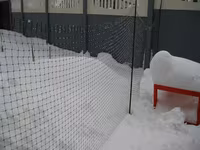 Plasa de plastic pentru voliere si gard. — Foto 3