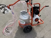 Доильный аппарат для коз Tурция 2 пульсатора 1 бидон 20л — Foto 3