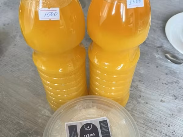 Домашние продукты Сары май домашний Нарынский Сузмо Сары май Сары