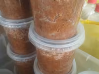 Домашние натуральные продукты - Молоко коровье, разлито в пластиковые — sawirka 3