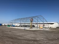 Промышленный шатер 18,3 x 36,6 x 3,6 (7,6) m / Промышленный зал — عکس 2