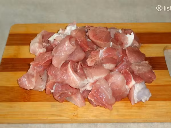 Հավի միս մանր կտորներ