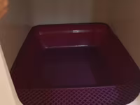 Qapalı pişik tualeti - Tip: Qapalı, qapılı pişik tualeti (toilet — fotografija 3