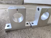 Линейный подшипник скольжения d40 ERSK + держатель направления — foto 3