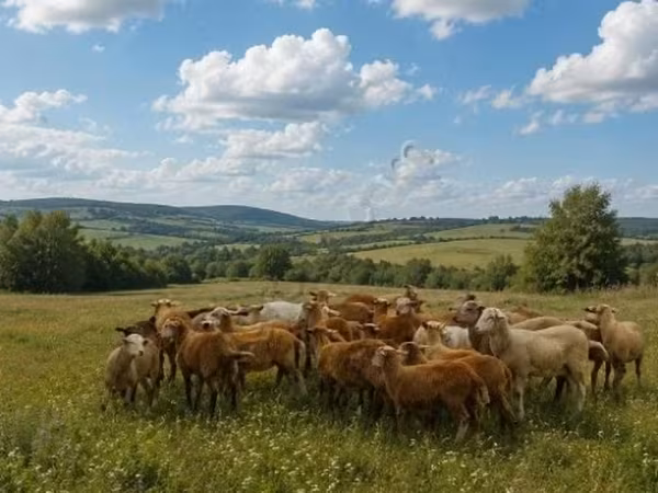 گوسفند (گروه، جنسیت مشخص نشده), Katum sheep — روسیه