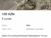 İt yuvası – orta və kiçik ölçülü itlər üçün - Material: qalın taxta — عکس 1
