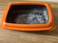 Məhsul: Açıq tip pişik tualeti (kum qabı) - Material: Bərk plastik - — عکس 1