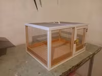 Dovşan,hamster,şinşila,bildirçin,cücə,xamyak,pişik,quş ve s kimi ev — fotografija 2