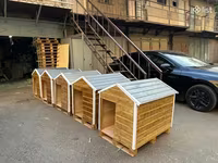 Շան բուն տնակ կենդանիների տնակներ — 사진 1