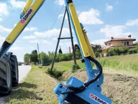 Tocator cu brat lateral pentru resturi vegetale Model: ZBL480 — عکس 2