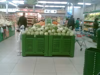 Containere pentru mere, cartofi, varza, ceapa, etc. - Boxpaleti din plastic - made in Italy — foto 3