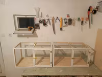 Dovşan,cücə,pişik,hamster,quş ve s kimi ev heyvanlari üçün qəfəsler — foto 1