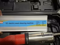 Электрическая машинка для стрижки овец (DC electric wool shearing — Foto 4