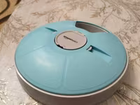 Amazon Basics avtomatik ev heyvanı yem paylayıcısı - Rəng: boz gövdə — รูปภาพ 2