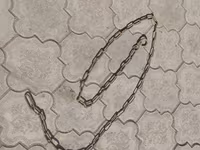 Советская цепь . Длина 3'5 метр- Длина 2'7 Мерт 400 сом Высечка 300с — รูปภาพ 3