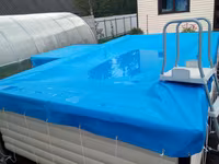 Prelata brezent baner tent брезент водонепроницаемый — foto 3