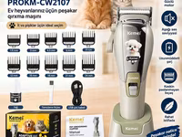 İt qirxan pişik qirxan Kemei PROKM-CW2107 ev heyvanları üçün tük — รูปภาพ 1
