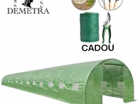 Теплица для сада Demetra 12 м-3 м-2,25 м , 200 г/м2, 26 мм L0 — sawirka 1