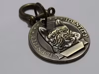 İt medalyonları (identifikasiya nişanı) satılır. Material: metal — عکس 5