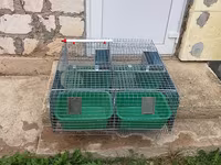Cuști pentru iepuri клетка для кроликов — снимка 4