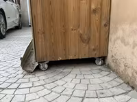Böyük ölçülü quş volyeri/sərgi qəfəsi 40/40 demir profilden iç karkazı — fotografija 4