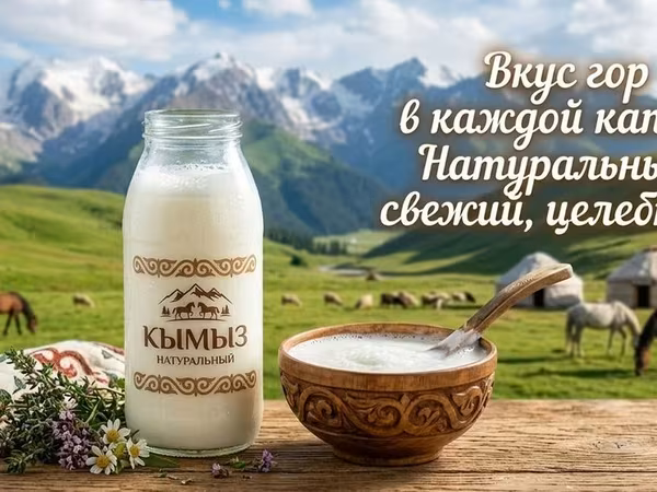 Кымыз натуральный - Традиционный ферментированный напиток из
