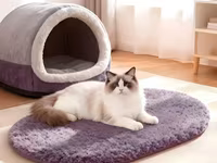 Мягкая лежанка для кошек 2 штуки, как на фото. Новые - Размер: 60×40 — รูปภาพ 2