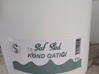 Saf Süd Kənd Qatığı 8 kq, yüksək keyfiyyətli qatığıdır, ağ rəngdə və — zdjęcie 2