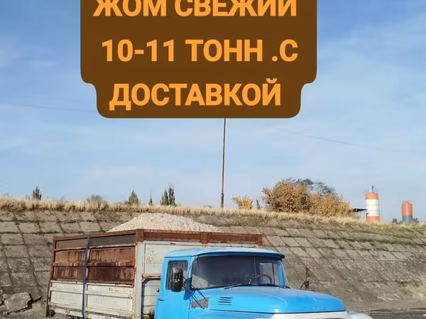 Свежий жом 
с доставкой 10.11.12 тонн