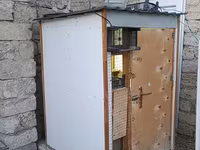 Quşxana/kümes satılır - Material: taxta karkas, ön tərəf kontrplak — عکس 3