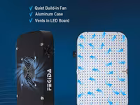 Fecida 1000w 12000 lumen лампа для растений — Foto 2