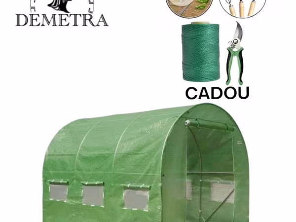 Теплица для сада Demetra 3 м - 2 м - 2 м, 180 г/м2, 26 мм, 0.9мм 3L