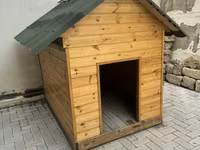 Taxta it evi - Material: təbii ağac panellər, möhkəm karkas - Ölçü — fotografija 2
