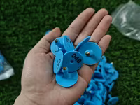 Maldarçılıq üçün plastik qulaq nişanları (nömrəli) - Tətbiq: inək — photo 2