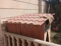 It həyətyanı sahə üçün böyük ölçülü it evi - Material: taxta karkas — Foto 2