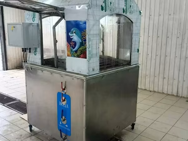 Мойка туннельная, ящиков, тары
