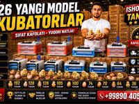 Инкубатор 36 Тухум | Ақлли Автоматик | Тортмали Янги Модель | 220V — foto 3