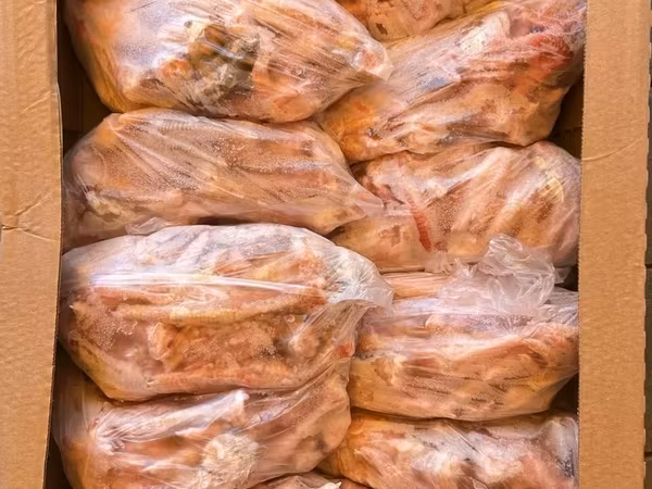 Ноги куриные заморозка фасованные