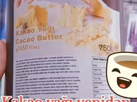 Dr. Gusto Kakao Yağı – 750 q - Tərkib: Saf kakao yağı (Cacao Butter) — fotografija 1