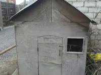 Taxta toyuq/broyler yuvası (mini tövlə) - Material: qalın faner — foto 3