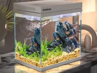 Գործարանային Ակվարիում SUNSUN HEJ-380 22լ, 4W LED (Аквариум, Aquarium) ԱՆՎՃԱՐ Առաքում Երևանում — عکس 2